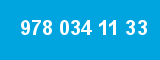 978 034 11 33